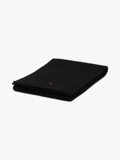 Obuwie I Akcesoria|Obuwie I Akcesoria*Tommy Hilfiger Dziecięcy Szalik Essential Z Haftowanym Logo BLACK