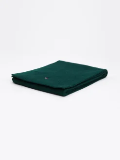 Obuwie I Akcesoria|Obuwie I Akcesoria*Tommy Hilfiger Dziecięcy Szalik Essential Z Haftowanym Logo ORNAMENTAL GREEN