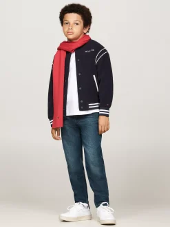 Obuwie I Akcesoria|Obuwie I Akcesoria*Tommy Hilfiger Dziecięcy Szalik Essential Z Haftowanym Logo HERITAGE PINK
