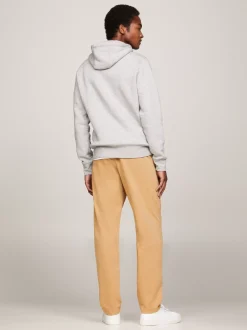 Bluzy Dresowe & Z Kapturem*Tommy Hilfiger Elastyczna Bluza Z Kapturem I Logo CLOUD HTR