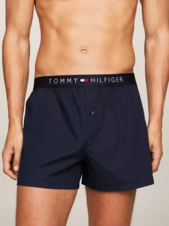 Bielizna|Bokserki*Tommy Hilfiger Eleganckie Bawełniane Bokserki NAVY BLAZER-PT