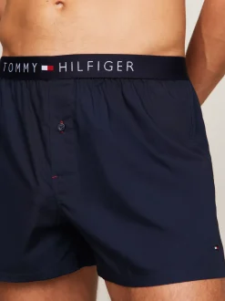 Bielizna|Bokserki*Tommy Hilfiger Eleganckie Bawełniane Bokserki NAVY BLAZER-PT