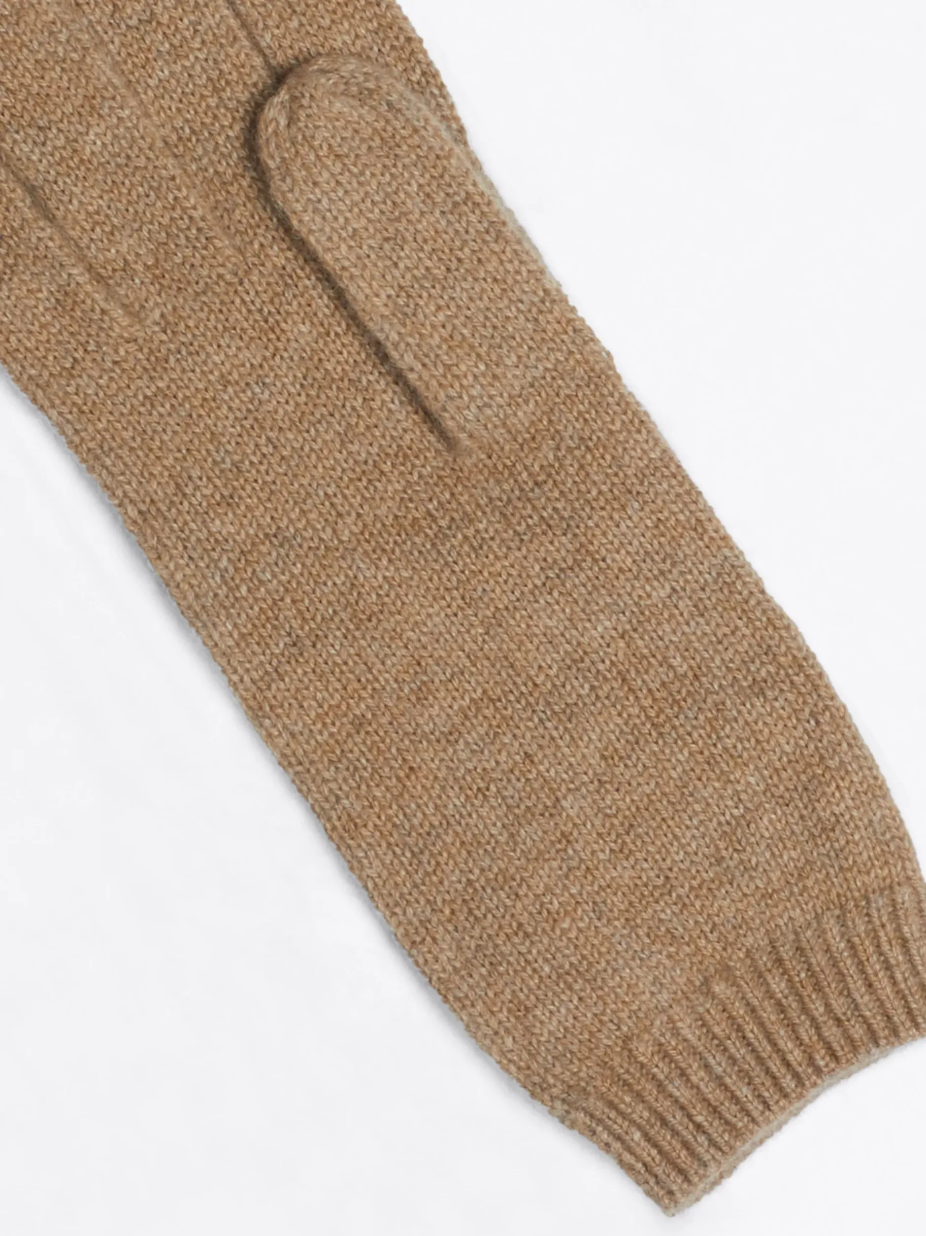 Rękawiczki|Czapki I Szaliki*Tommy Hilfiger Eleganckie Rękawiczki Kaszmirowe CAMEL MELANGE