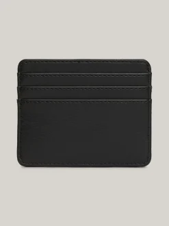 Portfele & Breloczki Do Kluczy*Tommy Hilfiger Etui Na Karty Z Monogramem TH BLACK