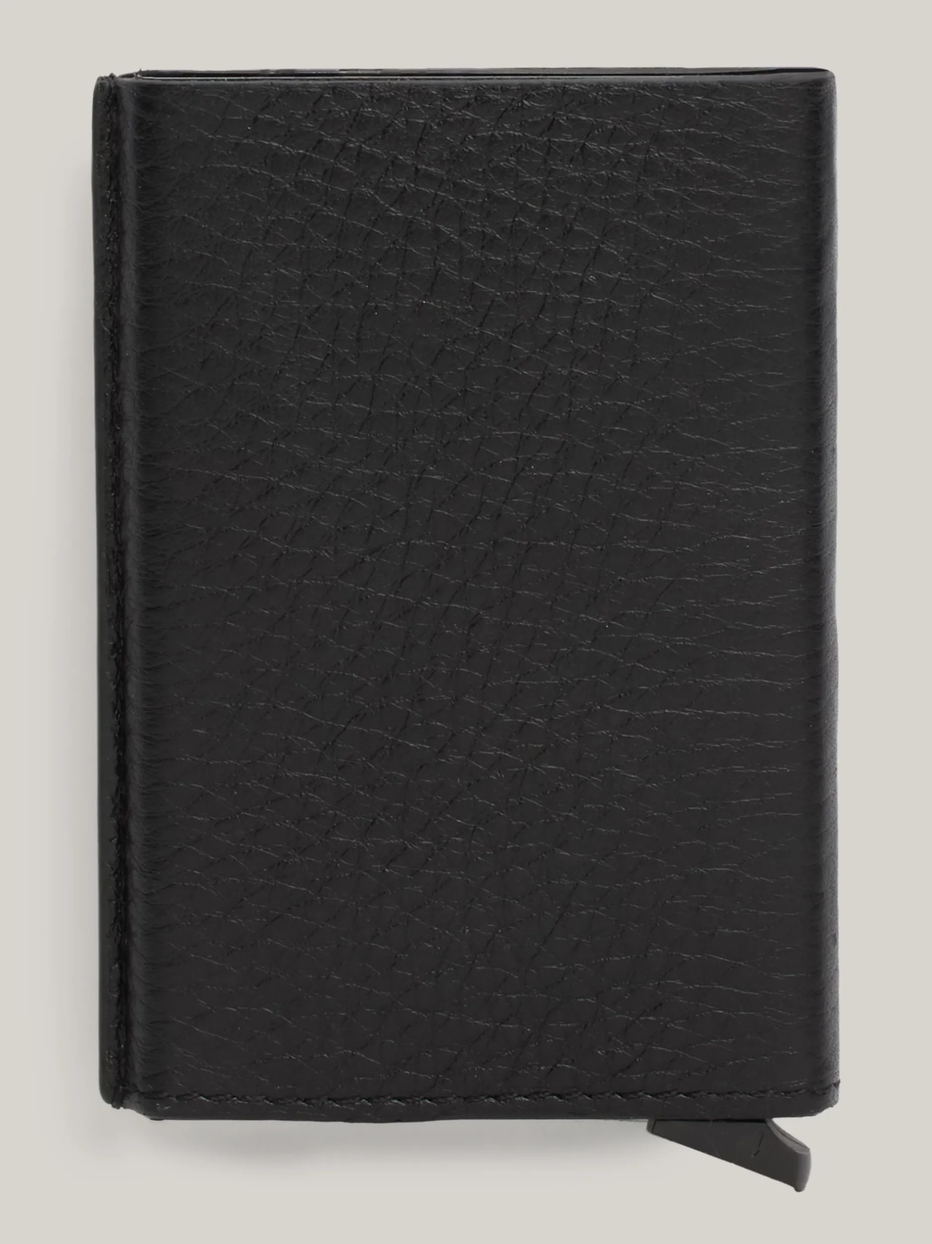 Portfele & Breloczki Do Kluczy*Tommy Hilfiger Etui Na Karty Ze Skóry Premium BLACK