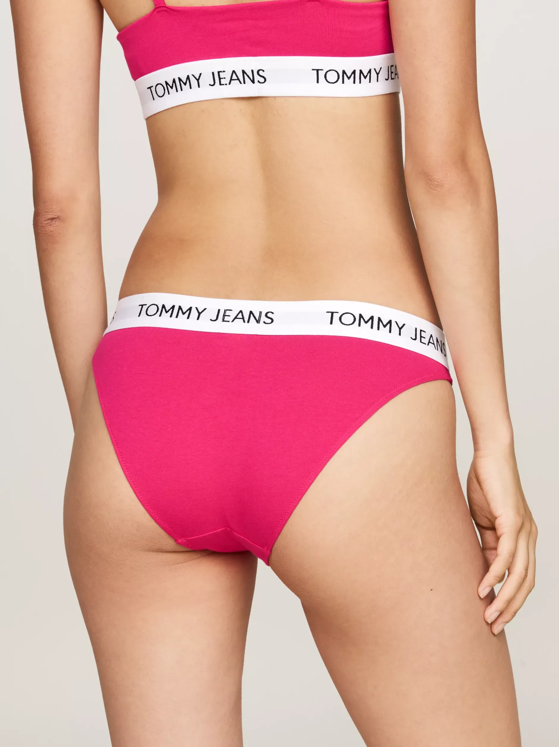 Figi|Bielizna*Tommy Hilfiger Figi Heritage Z Powtórzonym Logo Na Pasku GYPSY ROSE