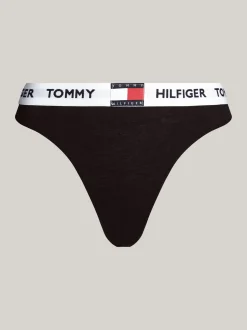 Figi|Bielizna*Tommy Hilfiger Figi TH Heritage Z Logo BLACK