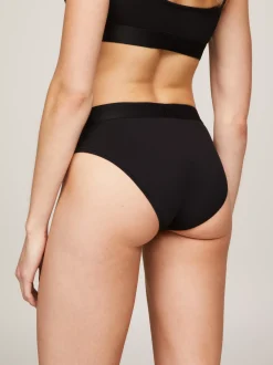 Figi|Bielizna*Tommy Hilfiger Figi TH Original Z Logo Na Pasku BLACK