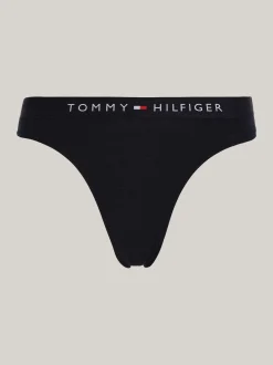 Figi|Bielizna*Tommy Hilfiger Figi TH Original Z Logo Na Pasku DESERT SKY