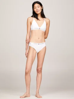 Figi|Bielizna*Tommy Hilfiger Figi TH Original Z Logo Na Pasku WHITE
