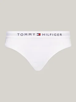 Figi|Bielizna*Tommy Hilfiger Figi TH Original Z Logo Na Pasku WHITE
