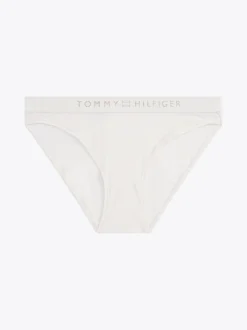 Figi|Bielizna*Tommy Hilfiger Figi Z Dopasowanym Kolorystycznie Logo IVORY