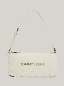 Torby Na Ramię*Tommy Hilfiger Futerkowa Torebka Na Ramię Essential Z Logo NEWSPRINT