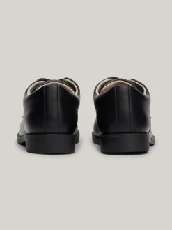 Obuwie I Akcesoria*Tommy Hilfiger Gładkie Sznurowane Buty BLACK