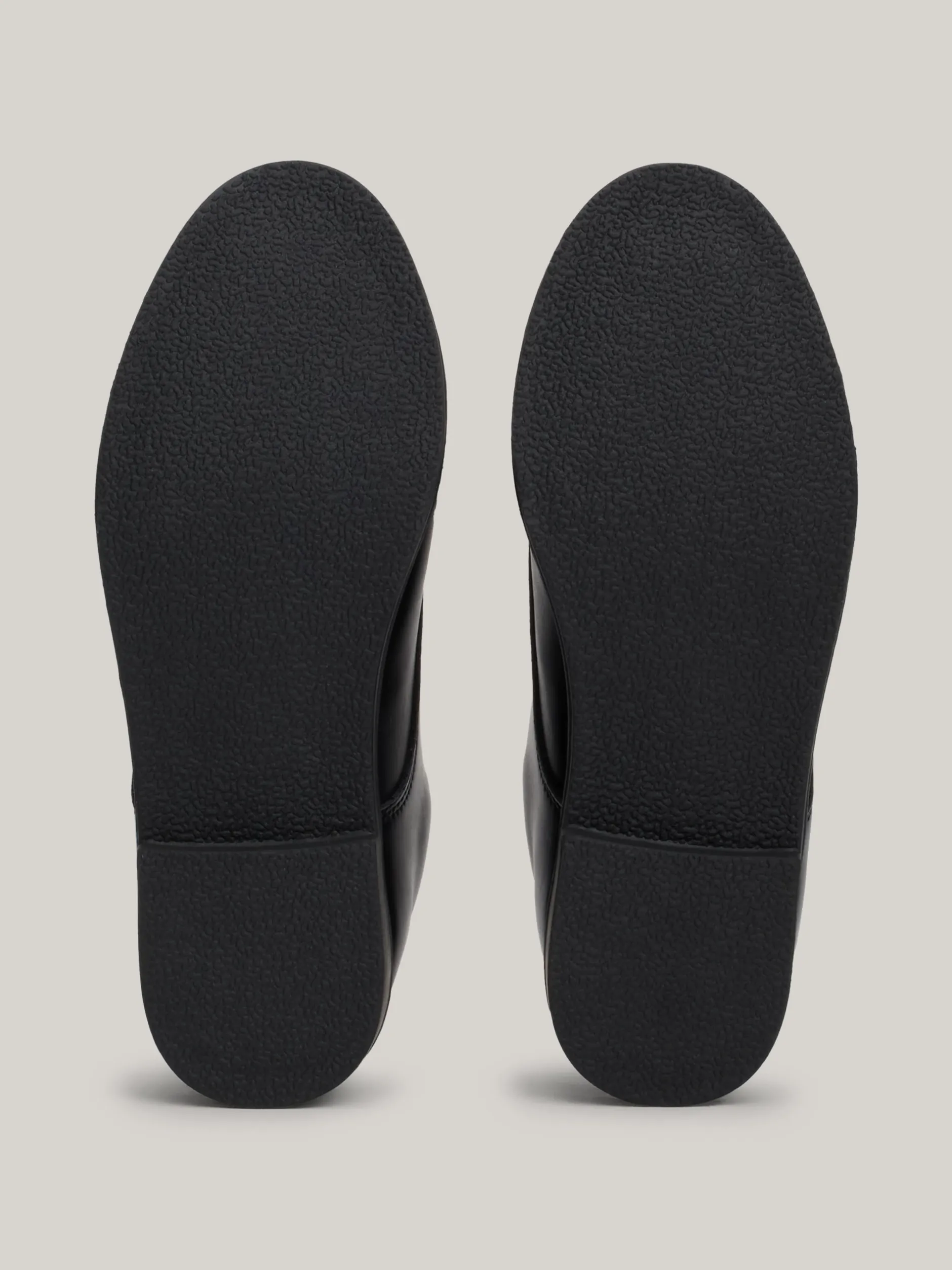Obuwie I Akcesoria*Tommy Hilfiger Gładkie Sznurowane Buty BLACK
