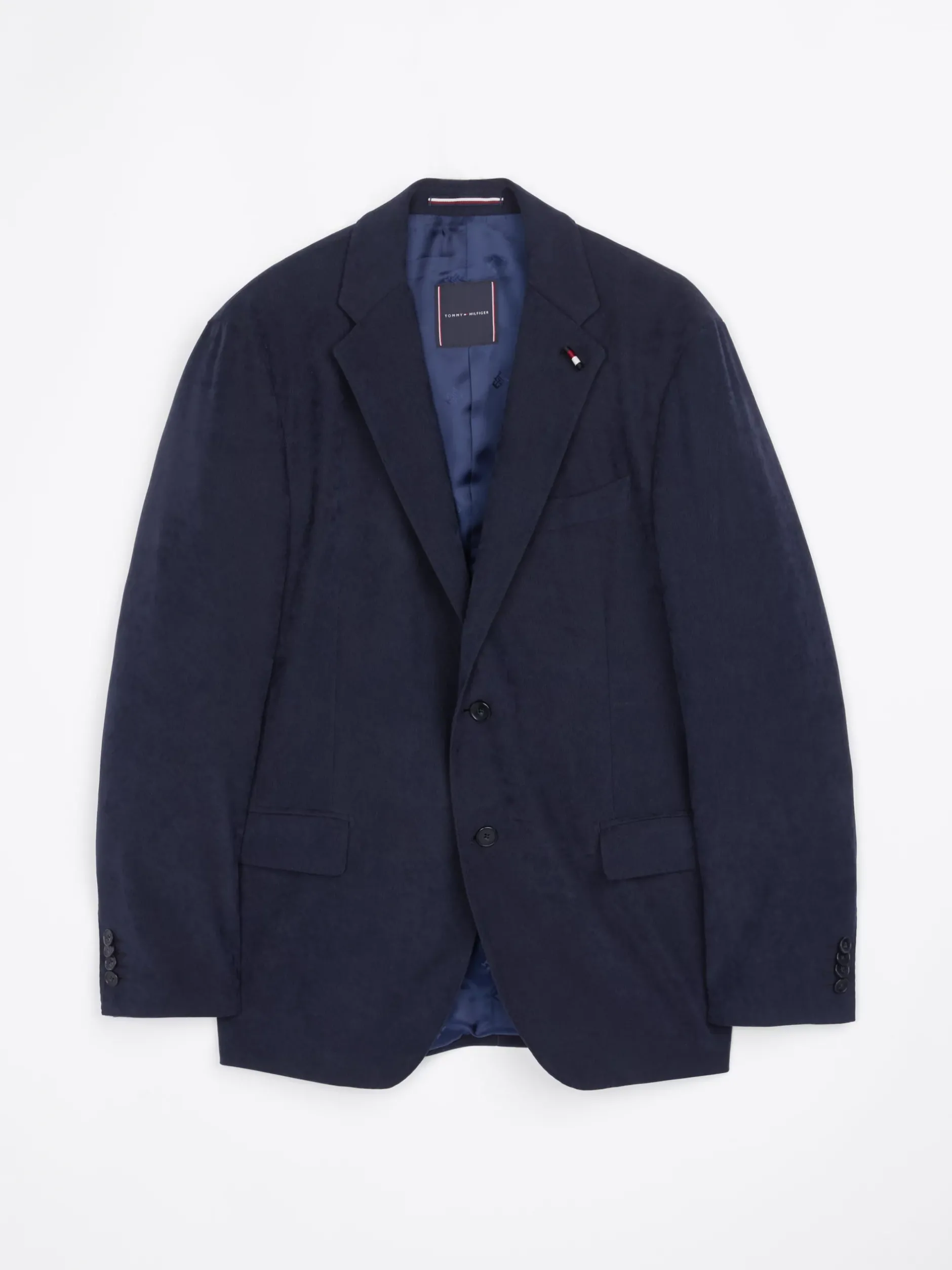 Garnitury I Kostiumy*Tommy Hilfiger Garnitur Lardini Z Niemnącej Tkaniny BLUE