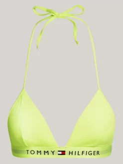 Stroje Kąpielowe*Tommy Hilfiger Góra Od Bikini TH Original Z Piankowymi Miseczkami FADED LIME