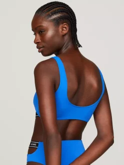 Stroje Kąpielowe*Tommy Hilfiger Góra Od Bikini Typu Bralette PERSIAN BLUE