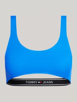 Stroje Kąpielowe*Tommy Hilfiger Góra Od Bikini Typu Bralette PERSIAN BLUE
