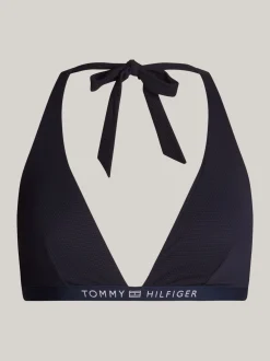 Stroje Kąpielowe*Tommy Hilfiger Góra Od Bikini Z Logo DESERT SKY