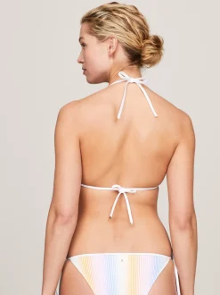 Stroje Kąpielowe*Tommy Hilfiger Góra Od Bikini Z Trójkątnymi Miseczkami TH OMBRE STRIPE