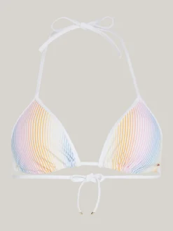 Stroje Kąpielowe*Tommy Hilfiger Góra Od Bikini Z Trójkątnymi Miseczkami TH OMBRE STRIPE