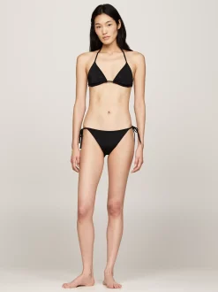 Stroje Kąpielowe*Tommy Hilfiger Góra Od Bikini Z Trójkątnymi Miseczkami BLACK