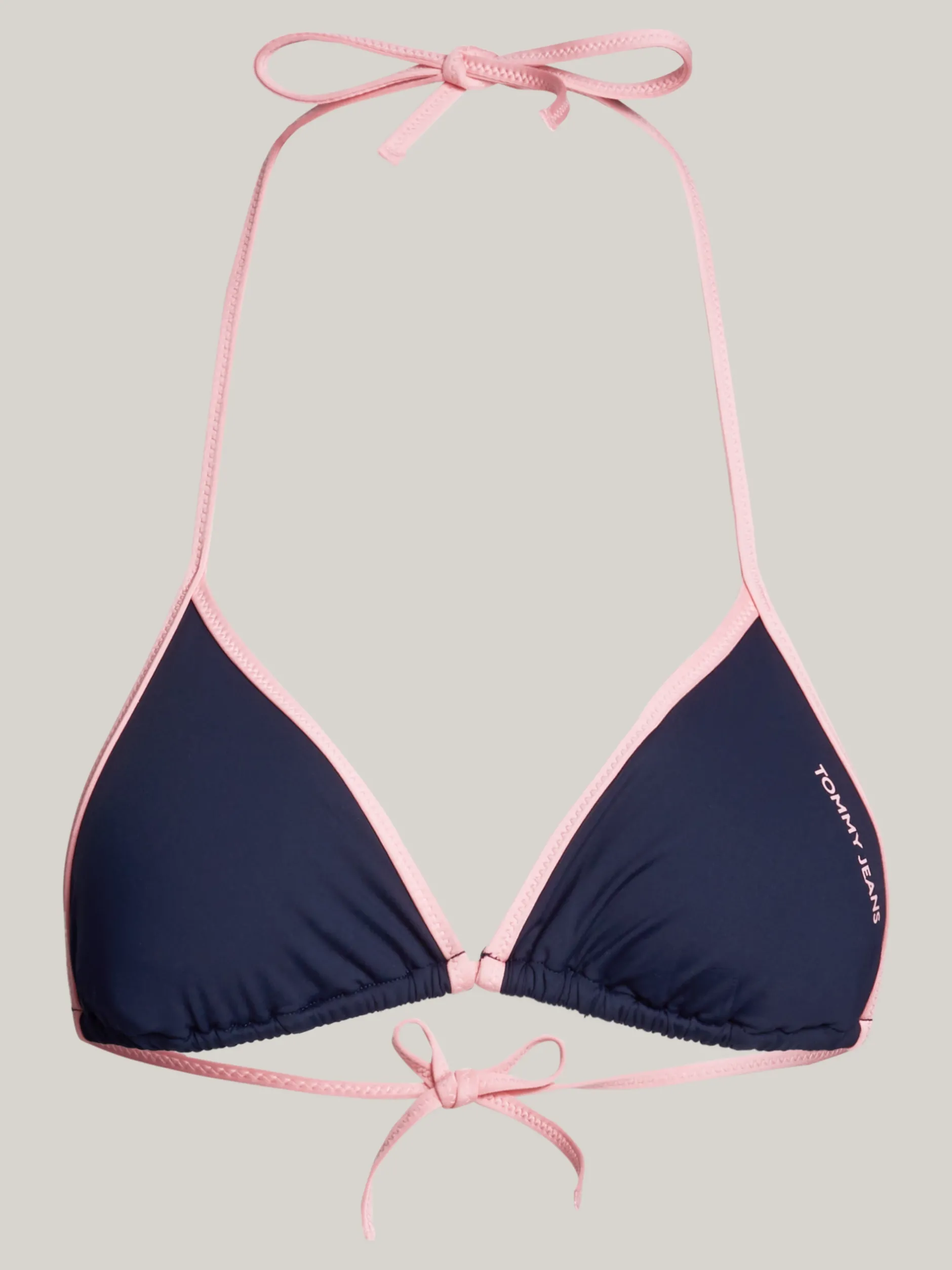 Stroje Kąpielowe*Tommy Hilfiger Góra Od Bikini Z Trójkątnymi Miseczkami DARK NIGHT NAVY