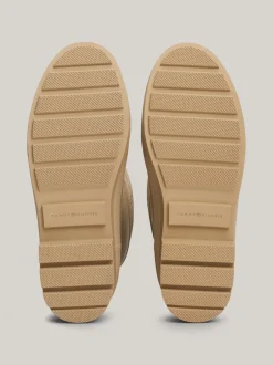 Botki*Tommy Hilfiger Gumowe Kalosze Na Podeszwie Z Protektorem BEIGE