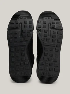 Sneakersy*Tommy Hilfiger Hybrydowe Botki Ze Skóry BLACK