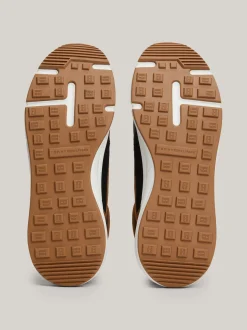 Sneakersy*Tommy Hilfiger Hybrydowe Botki Ze Skóry DESERT KHAKI