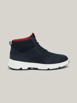 Buty Sznurowane|Buty*Tommy Hilfiger Hybrydowe Buty Chukka Z Nubuku DESERT SKY