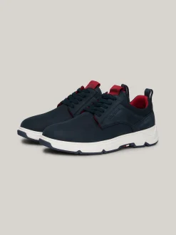 Buty Casual*Tommy Hilfiger Hybrydowe Buty Z Nubuku Z Płytkim Protektorem DESERT SKY