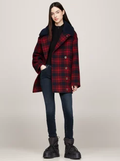 Botki*Tommy Hilfiger Hybrydowe śniegowce Z Ciepłą Wyściółką BLACK