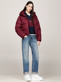 Botki*Tommy Hilfiger Hybrydowe śniegowce Z Ciepłą Wyściółką ECRU