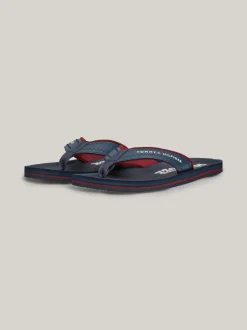 Sandały I Japonki*Tommy Hilfiger Japonki Z Logo MILITARY DENIM