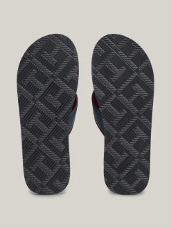 Sandały I Japonki*Tommy Hilfiger Japonki Z Logo MILITARY DENIM