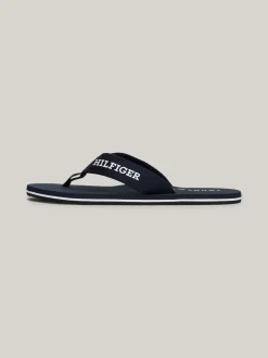 Sandały I Japonki*Tommy Hilfiger Japonki Z Logo DESERT SKY