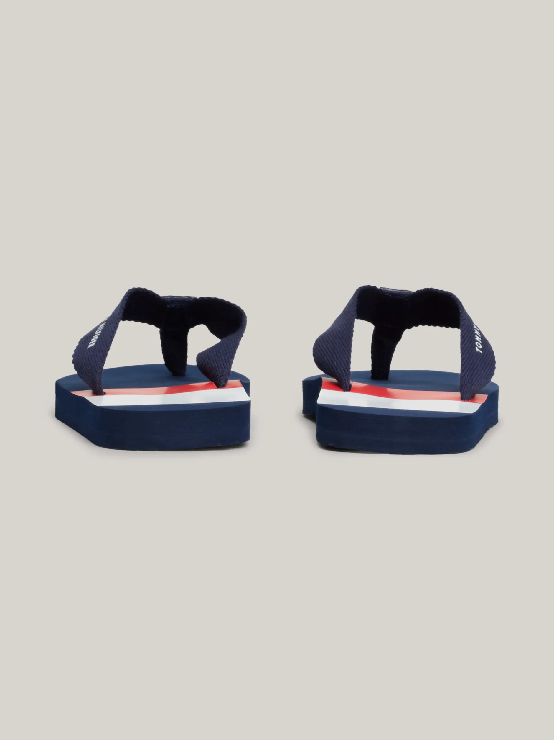 Obuwie I Akcesoria*Tommy Hilfiger Japonki Z Parcianymi Paskami BLUE