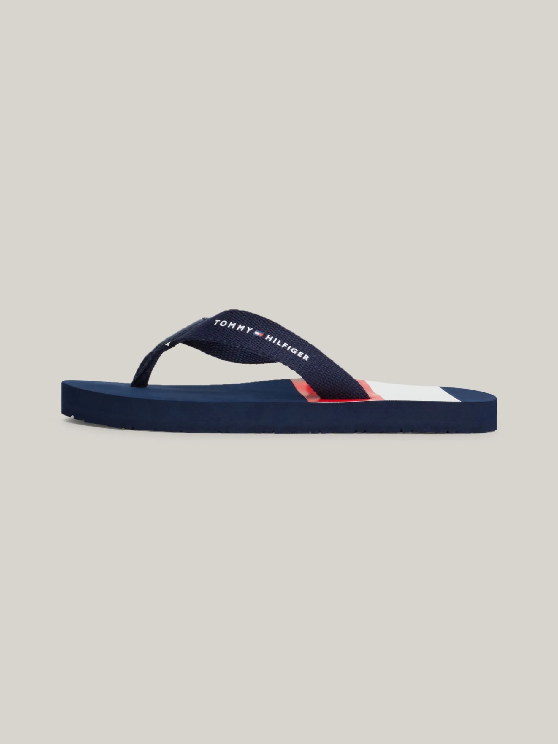 Obuwie I Akcesoria*Tommy Hilfiger Japonki Z Parcianymi Paskami BLUE