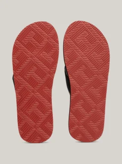Sandały I Japonki*Tommy Hilfiger Japonki Z Paskiem Z Logo BLACK