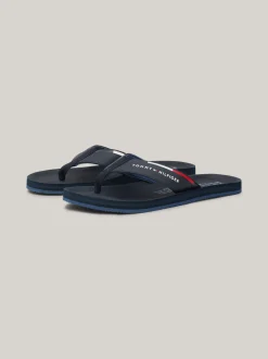 Sandały I Japonki*Tommy Hilfiger Japonki Z Paskiem Z Logo DESERT SKY
