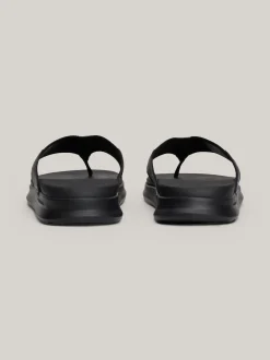 Sandały I Japonki*Tommy Hilfiger Japonki Z Paskiem Z Logo BLACK