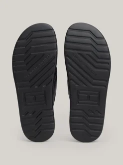 Sandały I Japonki*Tommy Hilfiger Japonki Z Paskiem Z Logo BLACK