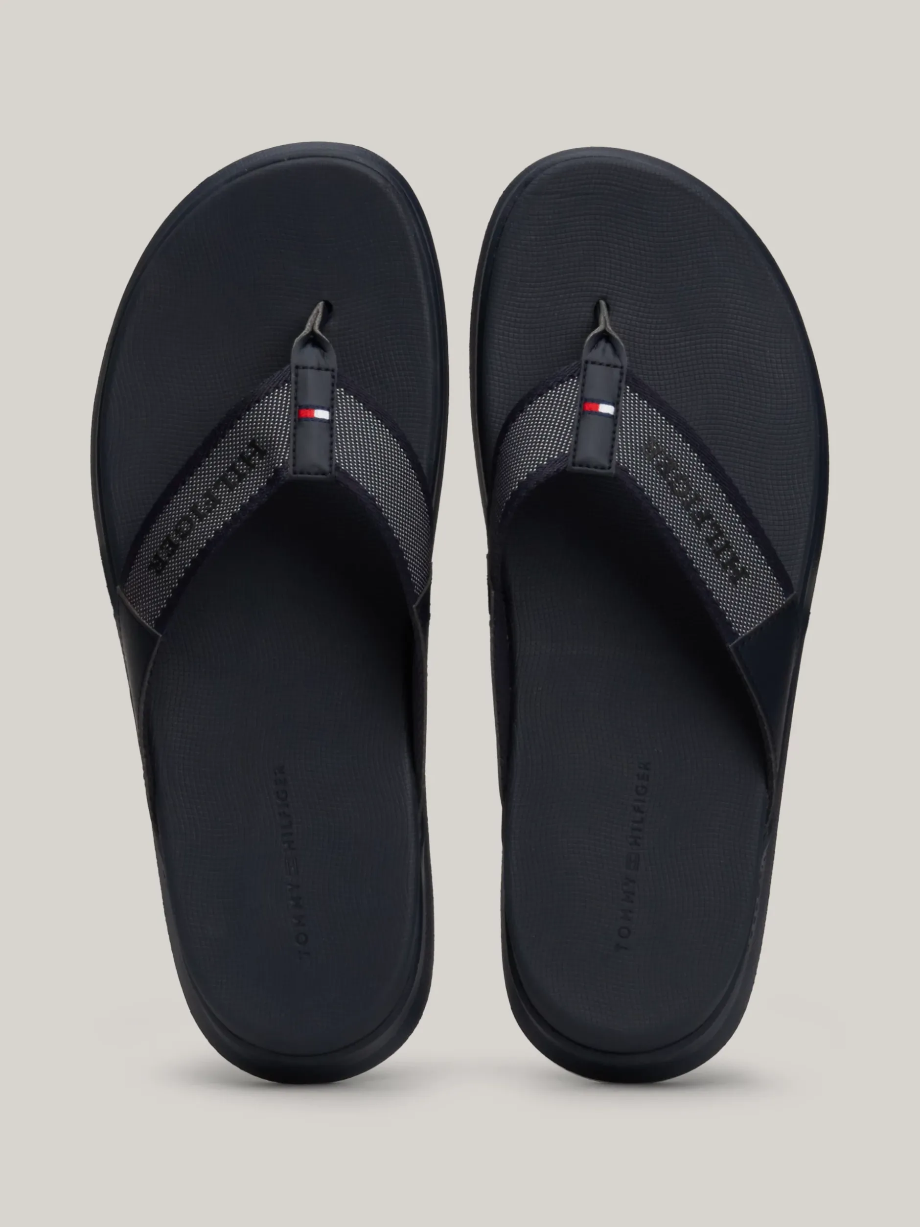 Sandały I Japonki*Tommy Hilfiger Japonki Z Paskiem Z Logo DESERT SKY