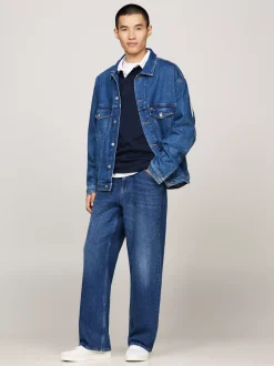 Jeansy*Tommy Hilfiger Jeansy Aiden O Obszernym Kroju DENIM DARK