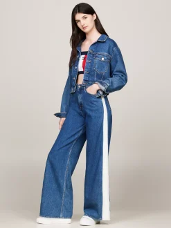 Jeansy*Tommy Hilfiger Jeansy Archive Claire Z Wysokim Stanem DENIM MEDIUM