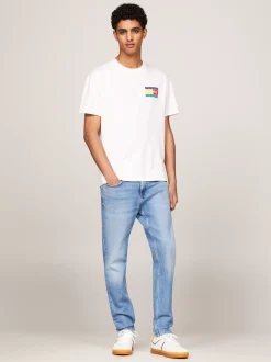 Jeansy*Tommy Hilfiger Jeansy Austin Ze Zwężanymi Nogawkami DENIM LIGHT