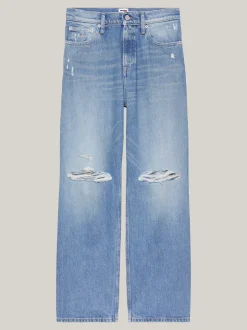 Jeansy*Tommy Hilfiger Jeansy Betsy O Luźnym Kroju Ze średnim Stanem DENIM LIGHT