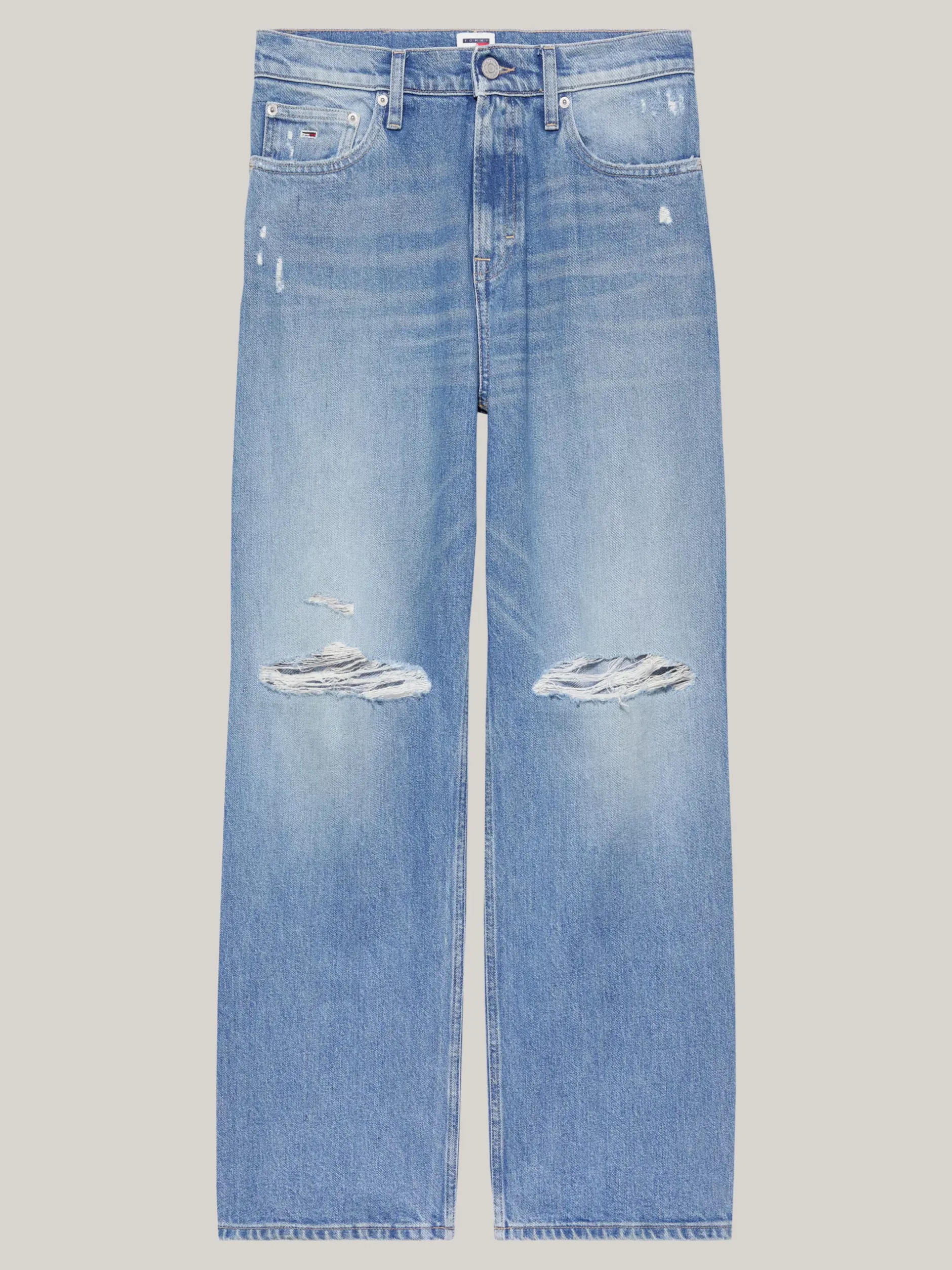 Jeansy*Tommy Hilfiger Jeansy Betsy O Luźnym Kroju Ze średnim Stanem DENIM LIGHT